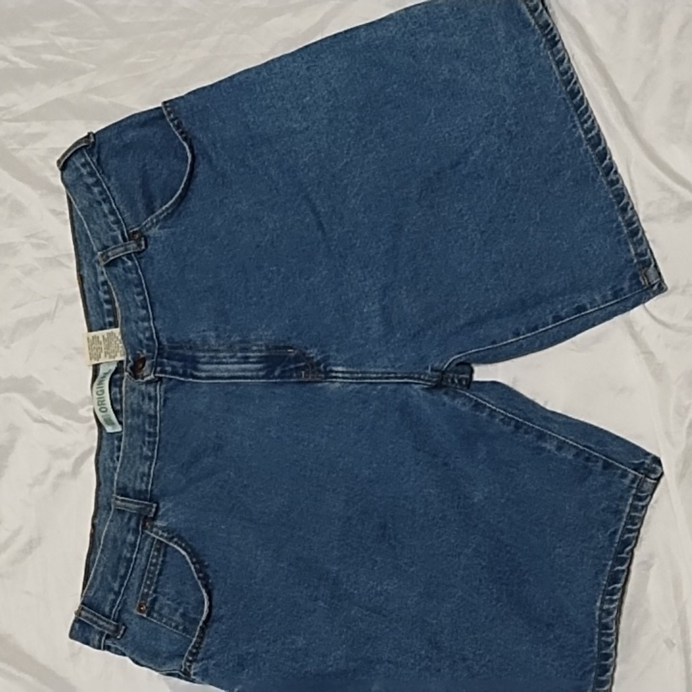 Faded Glory Men's Blue Denim Shorts Size 42